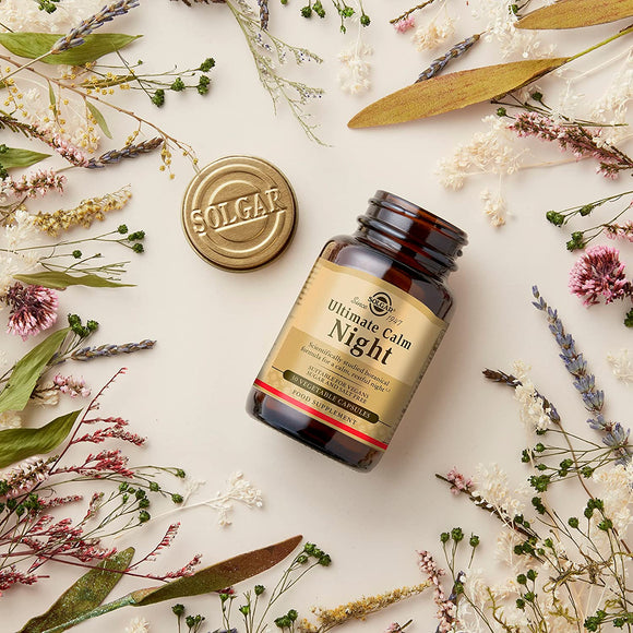 Solgar Ultimate Calma Noche capsulas vegetales en Biocosmesalud