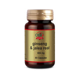 Obire Ginseng y Jalea Real 600 mg 60 capsulas