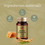 Obire Ginseng y Jalea Real 600 mg 60 capsulas