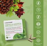 Nature Essential Centella Asiática complex 2500 mg 60 capsulas vegetales