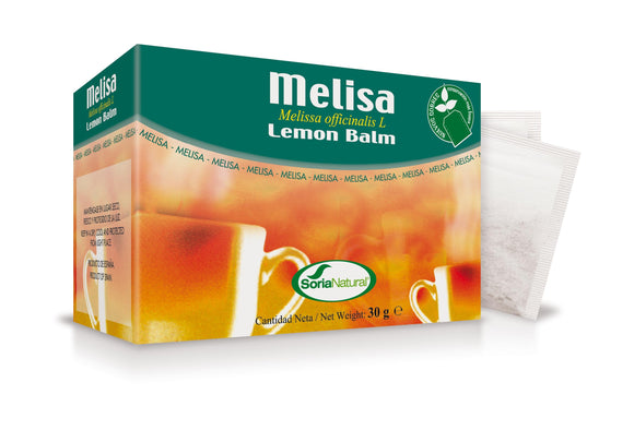 Soria Natural Melisa Infusión 20 bolsitas filtro