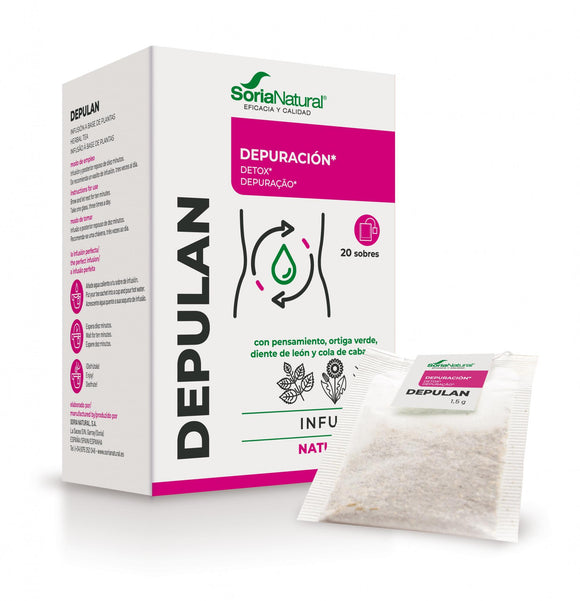 Soria Natural Natusor 04 Depulan 20 bolsitas filtro