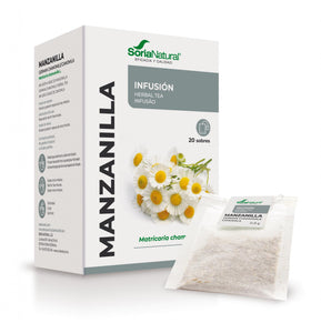 Soria Natural Manzanilla Infusión 20 bolsitas en filtro