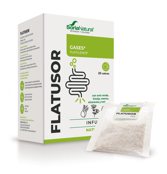 Soria Natural Flatusor 22 Aerofane infusion 20 bolsitas