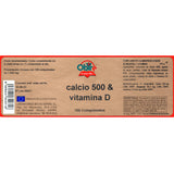 Obire Calcio 500 + Vitamina D 100 comprimidos