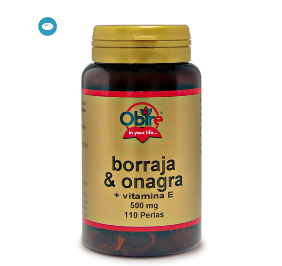 Obire Borraja y Onagra 500 mg 110 perlas