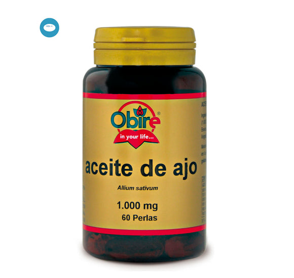 Obire Aceite de Ajo 1000 mg 60 perlas