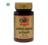 Obire Carbón Vegetal activado 200 mg 60 capsulas