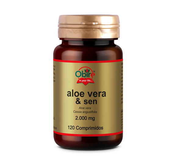 Obire Aloe Vera 2000 mg con Sen 120 comprimidos