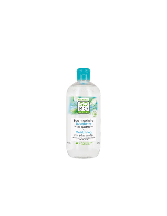 agua micelar bio aloe vera limpieza facial 500 ml en biocosmesalud