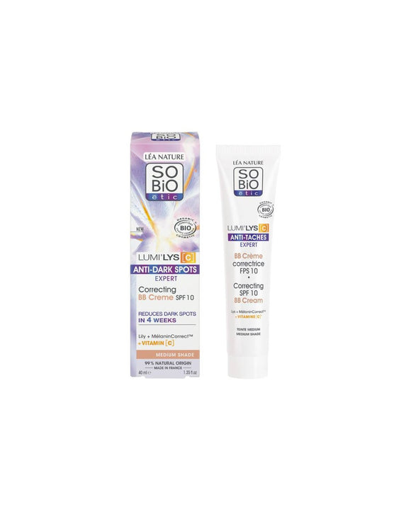 Sobioetic Crema BB SPF 10 LUMI'LYS C antimanchas Expert 40 ml