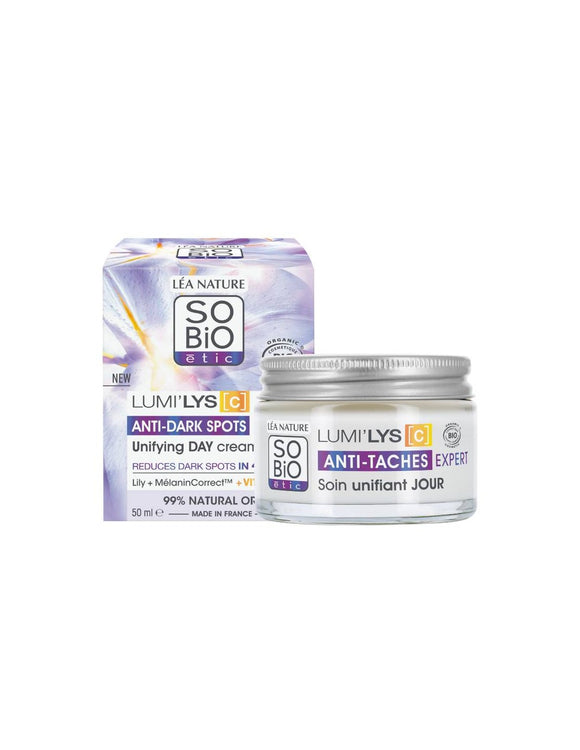 Sobioetic Crema Día LUMI'LYS C Antimanchas Expert 50 ml Bio