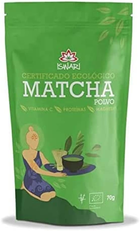 Iswari Matcha superalimento en polvo 70 grs