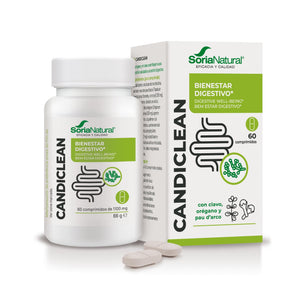 Soria Natural Candiclean 60 comprimidos de 1 gramo  Cándidas