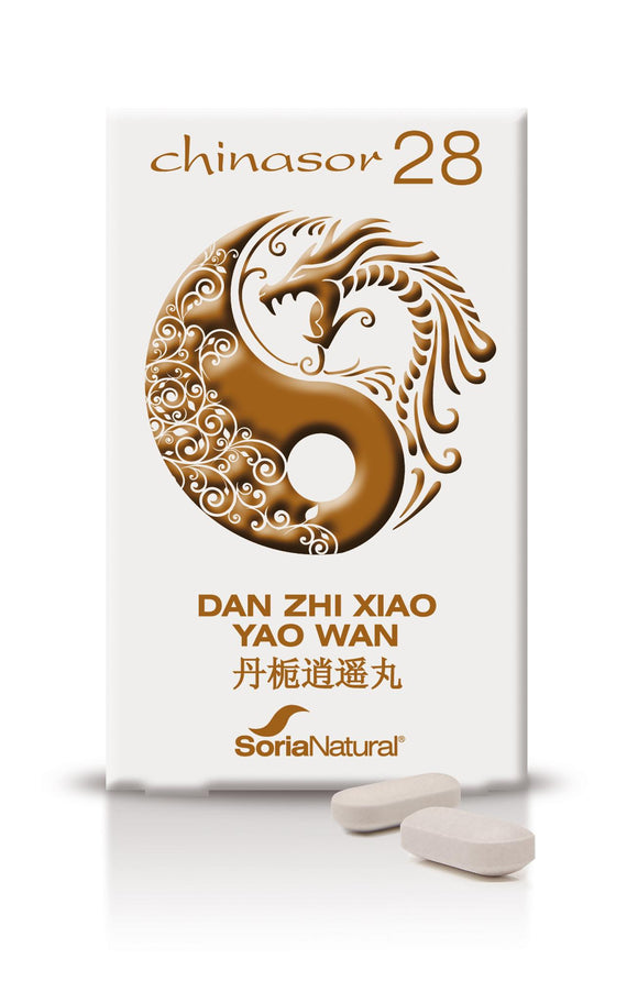 Soria Natural Chinasor 28 DAN ZHI XIAO YAO WAN 30 comprimidos de 1,5 gr
