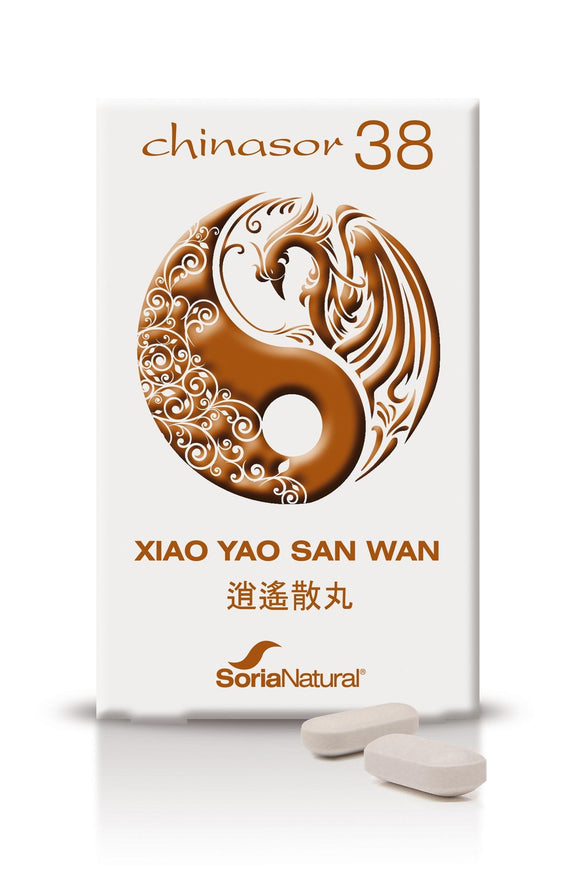 Soria Natural Chinasor 38 XIAO YAO SAN WAN30 comprimidos de 1280 mg