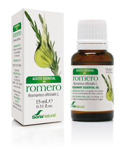 Soria Natural Aceite Esencial Romero con Gotero de 15 ml