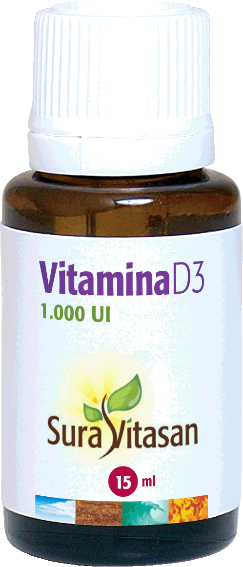 Sura Vitasan Vitamina D3 15 ml 1000 UI