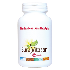 Suravitasan Diente León & Semilla de Apio 100 capsulas