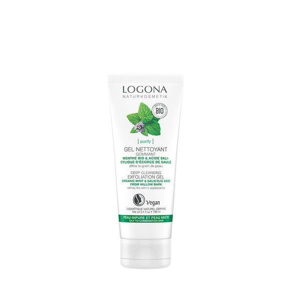 Logona Gel peeling limpieza profunda 100 ml