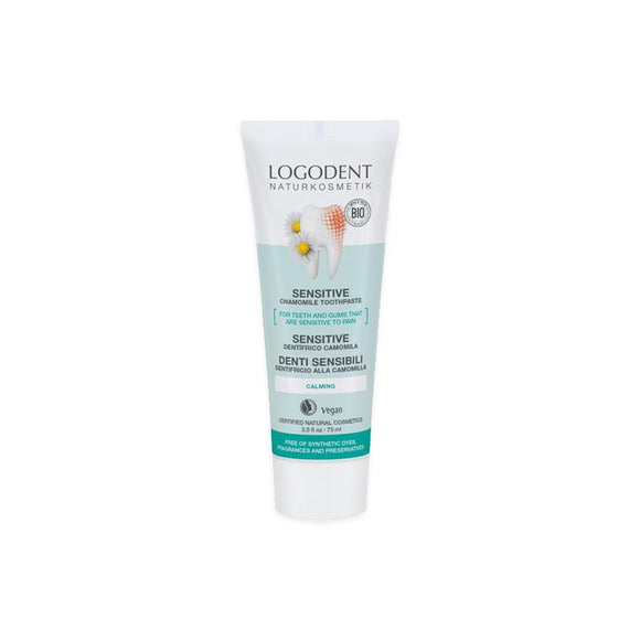 Logona Dentrifico dientes sensibles 75 ml bio sin flúor