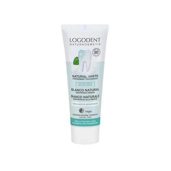Logona Dentifríco Crema Blanqueadora sin fluor 75 ml