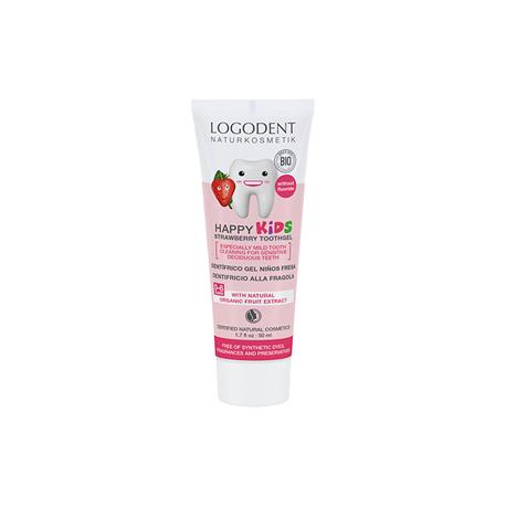 Logona Dentifrico Niños Fresa sin fluor 50 ml