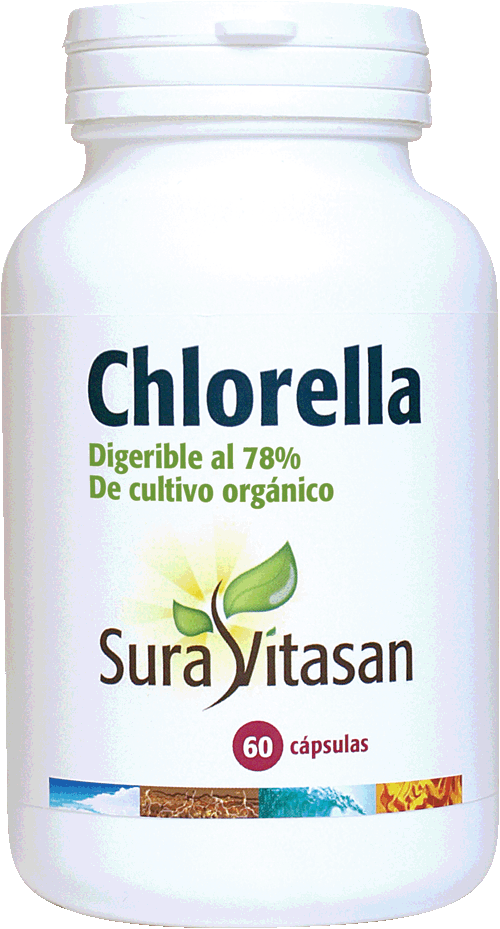 SuraVitasan Chlorella 60 cápsulas