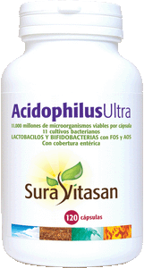 Suravitasan Acidophilus Ultra 120 cápsulas