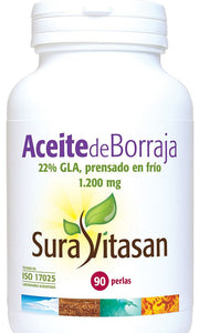 Suravitasan Aceite de Borraja 90 perlas