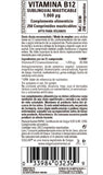 Solgar Vitamina B12 1000 mcg (Cianocobalamina) - 250 Comprimidos sublinguales - masticables