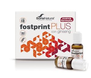 Soria Fost Print Plus Nueva Formula con Giseng 20 viales de 15 ml