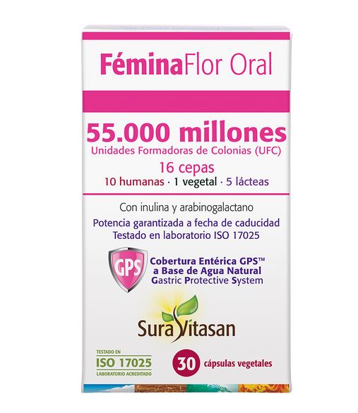 Suravitasan Fémina Flor Oral 30 càpsulas