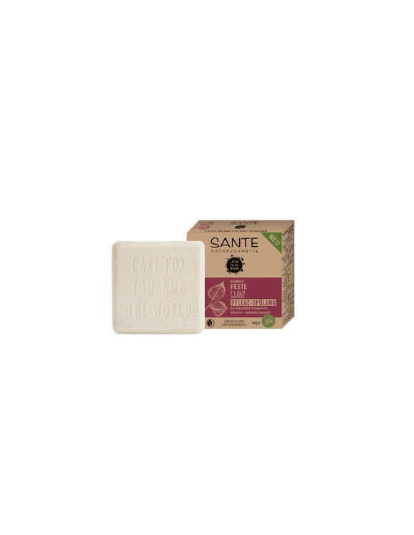 Sante Acondicionador Solido Brillo Family Abedul bio y proteina Vegetal 60 g