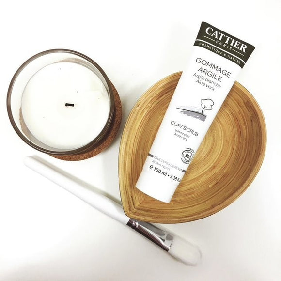 Cattier Exfoliante de Arcilla Blanca y Aloe Bio Vegano 100 ml