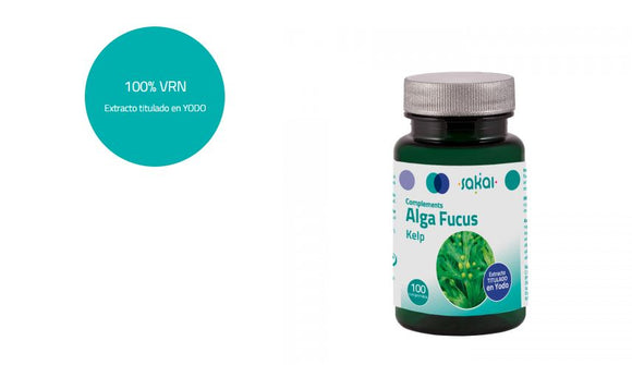 Sakai Algas Fucus Kelp 100 comprimidos