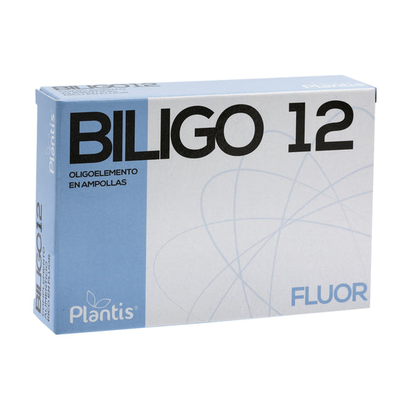 Artesania Agricolas Plantis Biligo 12 Fluor 20 ampollas oligoelemento