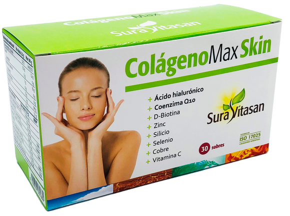 Suravitasan Colágeno Max Skin 30 sobres