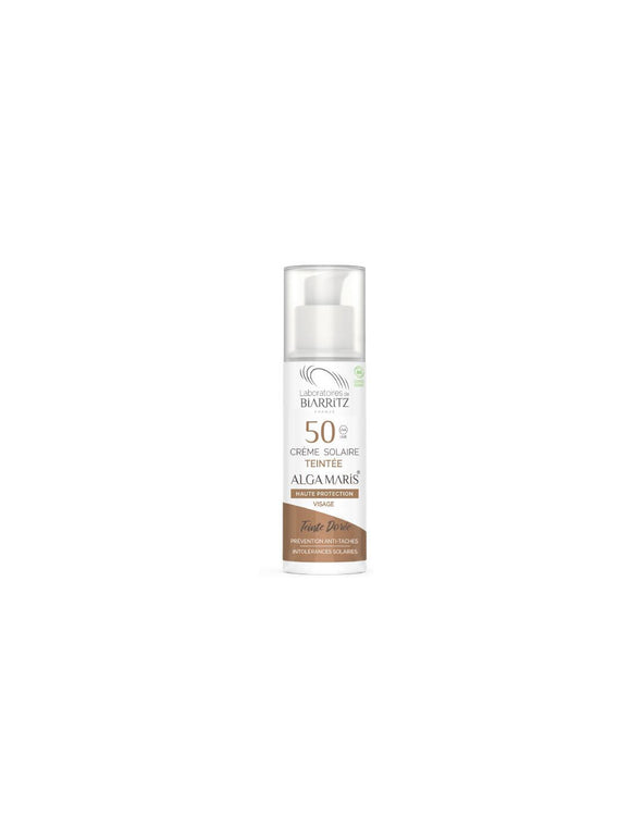 Alga Maris Crema Facial Color Dorado SPF50 50 ml