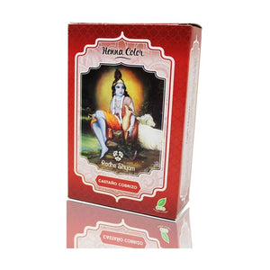 Radhe Shyam  Henna en polvo Castaño Cobrizo 100 gr
