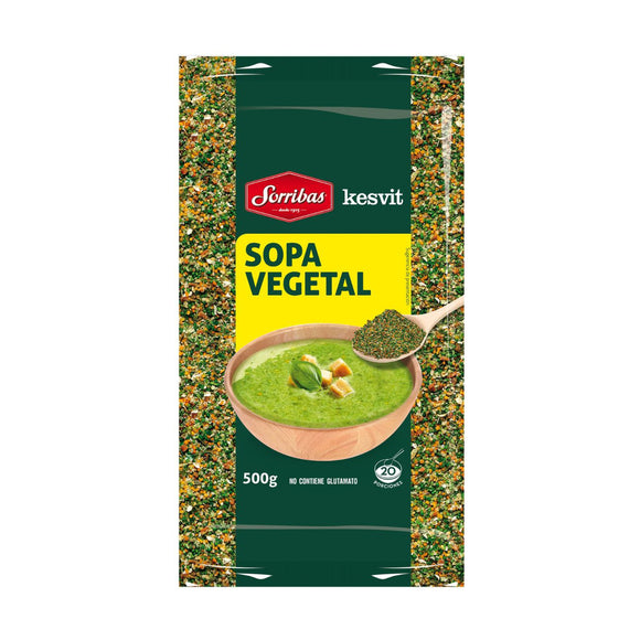 Semola sopa vegetal Kesvit en Biocosmesalud