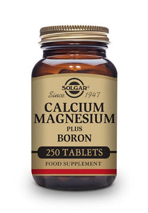 Solgar Calcio, Magnesio Plus Boro 250 comprimidos