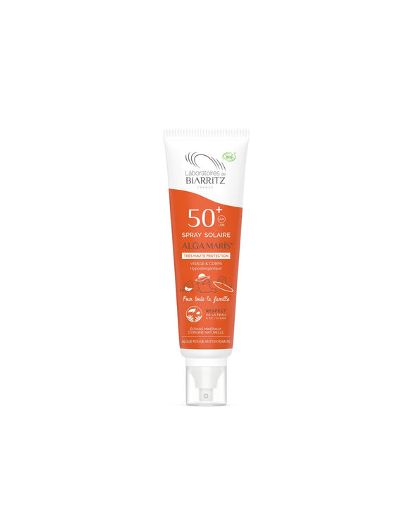 Alga maris Spray Solar Cara y Cuerpo SPF50+ 150 ml Bio